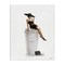 Stupell Industries Stylish Fashion Female Pose Coffee Canvas Wall Art